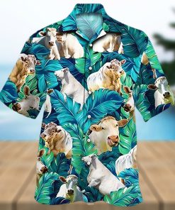 Cow Hawaiian Shirt Funny Tropical Cow Aloha Shirt, Aloha Hawaiian Shirts