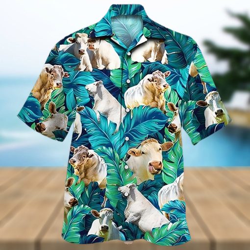 Cow Hawaiian Shirt Funny Tropical Cow Aloha Shirt, Aloha Hawaiian Shirts