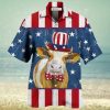 Cow And Beer Mug Seamless Pattern Cow Hawaiian Shirt, Funny Cow Shirt For Men And Women, Best Gift For Cow Lover