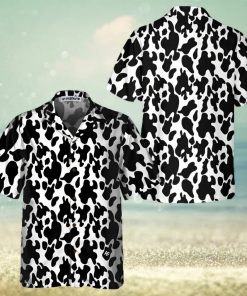 Cow Print Seamless Pattern Hawaiian Shirt, Cow Hawaiian Shirt, Cow Print Shirt For Men And Women