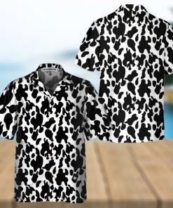 Cow Print Seamless Pattern Hawaiian Shirt, Cow Hawaiian Shirt, Cow Print Shirt For Men And Women