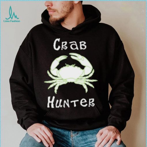 Crab Hunter Crab Fisherman Crabbing Drawstring T Shirt