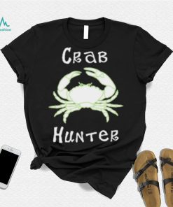 Crab Hunter Crab Fisherman Crabbing Drawstring T Shirt