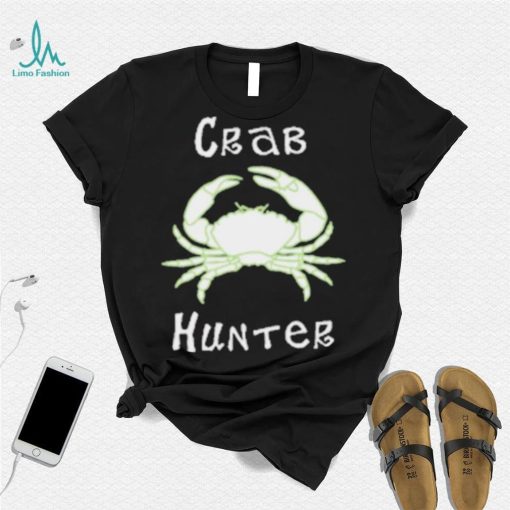 Crab Hunter Crab Fisherman Crabbing Drawstring T Shirt