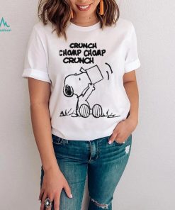 Crunch Chomp Chomp Crunch Snoopy Shirt
