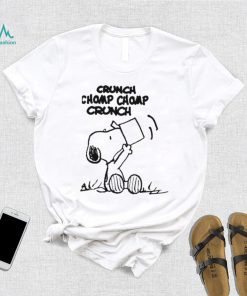 Crunch Chomp Chomp Crunch Snoopy Shirt