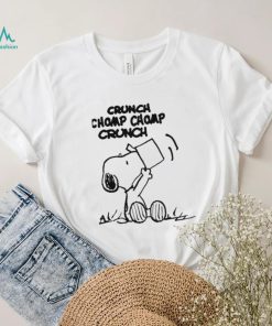 Crunch Chomp Chomp Crunch Snoopy Shirt