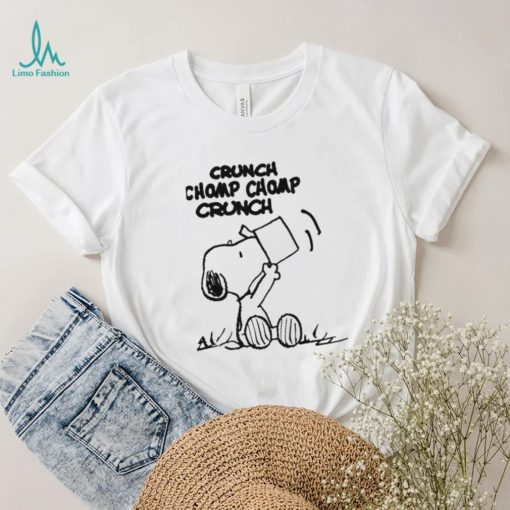 Crunch Chomp Chomp Crunch Snoopy Shirt