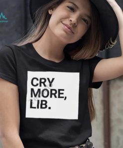 Cry More Lib Tee Benny Johnson shirt