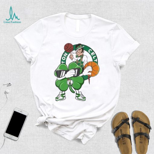 Dabbing Shamrock Boston Celtics Basketball sport shirt