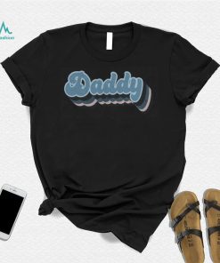 Daddy Retro Groovy Shirt Pregnancy Announcement Father’s Day Gift