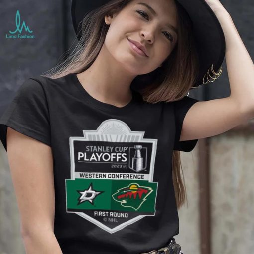 Dallas Stars vs Minnesota Wild Stanley Cup 2023 NHL Western Conference shirt