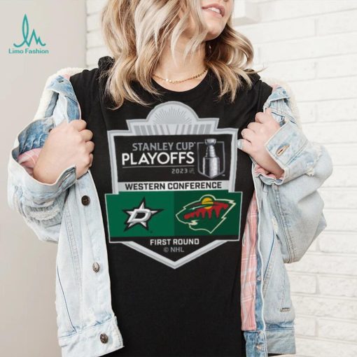 Dallas Stars vs Minnesota Wild Stanley Cup 2023 NHL Western Conference shirt