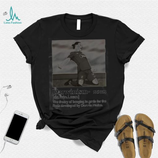 Darwinism Noun The Theory Of Banging In Goals For The Reds Developed By Darwin Nunez Shirt