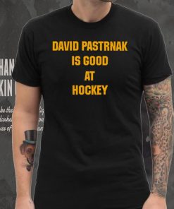 David Pastrnak is good at hockey Boston hockey 2023 shirt