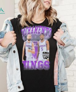 De’Aaron Fox And Domantas Sabonis Black Sacramento Kings Player Duo shirt