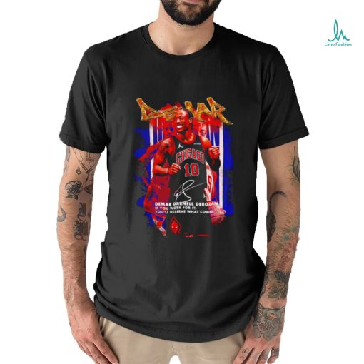 DeMar DeRozan Derozan Chicago signature 2023 shirt