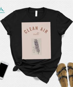 Deborah Lupton Wearing Clean Air Culte Shirt