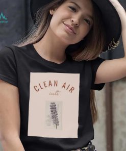Deborah Lupton Wearing Clean Air Culte Shirt