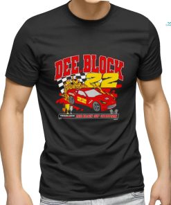 Dee Block Race Car Cup Champion 2023 logo shirt