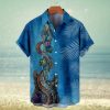 Coconut Pattern Men’s Hawaiian Short Sleeve Shirt