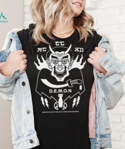 Demon destroyed earth military operations art shirt