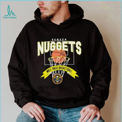 Denver Nuggets Tommy Jeans Tim Backboard Mile High Basketball Shirt