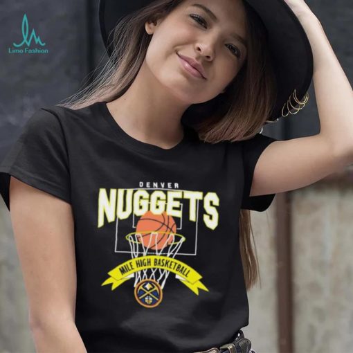 Denver Nuggets Tommy Jeans Tim Backboard Mile High Basketball Shirt