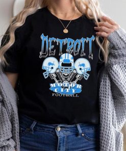 Detroit Lions Motor City Football Helmet Shirt