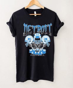 Detroit Lions Motor City Football Helmet Shirt