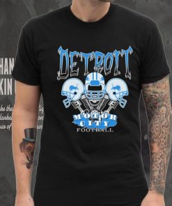 Detroit Lions Motor City Football Helmet Shirt