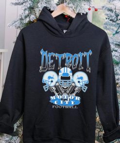 Detroit Lions Motor City Football Helmet Shirt