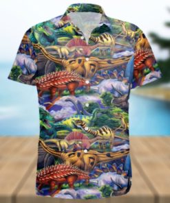 Dinosauria Dinosaur Hawaiian Shirt