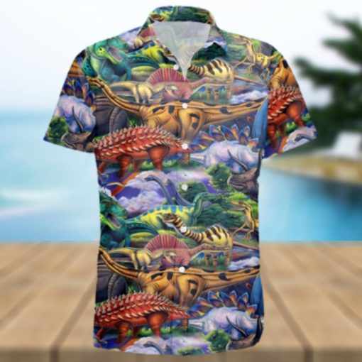 Dinosauria Dinosaur Hawaiian Shirt