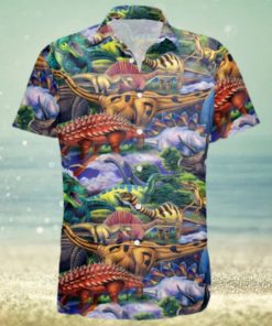 Dinosauria Dinosaur Hawaiian Shirt