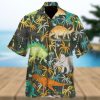 The Muppet Elmo Pineapple Tropical Summer Hawaiian Shirt