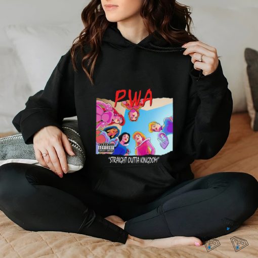 Disney Princess P.W.A straight outta Kingdom cartoon shirt