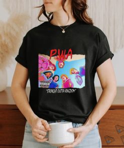 Disney Princess P.W.A straight outta Kingdom cartoon shirt