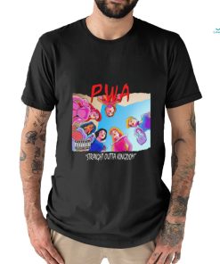 Disney Princess P.W.A straight outta Kingdom cartoon shirt