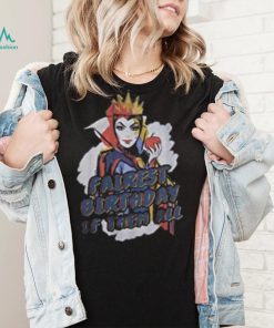 Disney Villains Birthday Queen Men's Tops Short Sleeve Tee Shirt