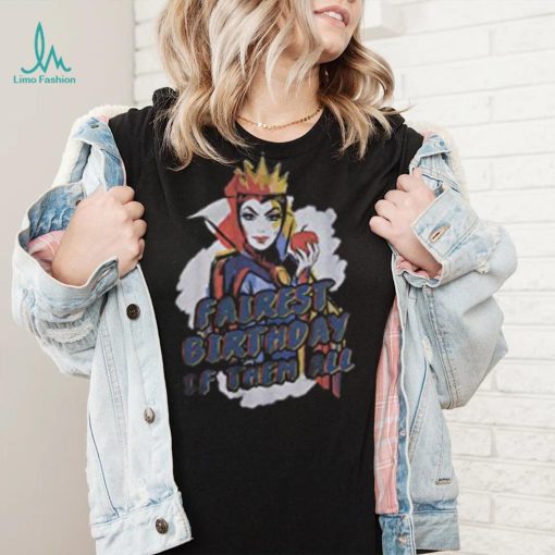 Disney Villains Birthday Queen Men’s Tops Short Sleeve Tee Shirt