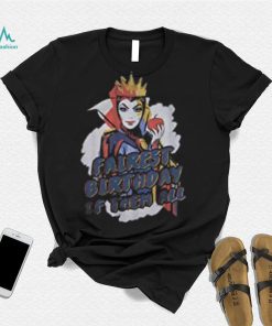 Disney Villains Birthday Queen Men's Tops Short Sleeve Tee Shirt