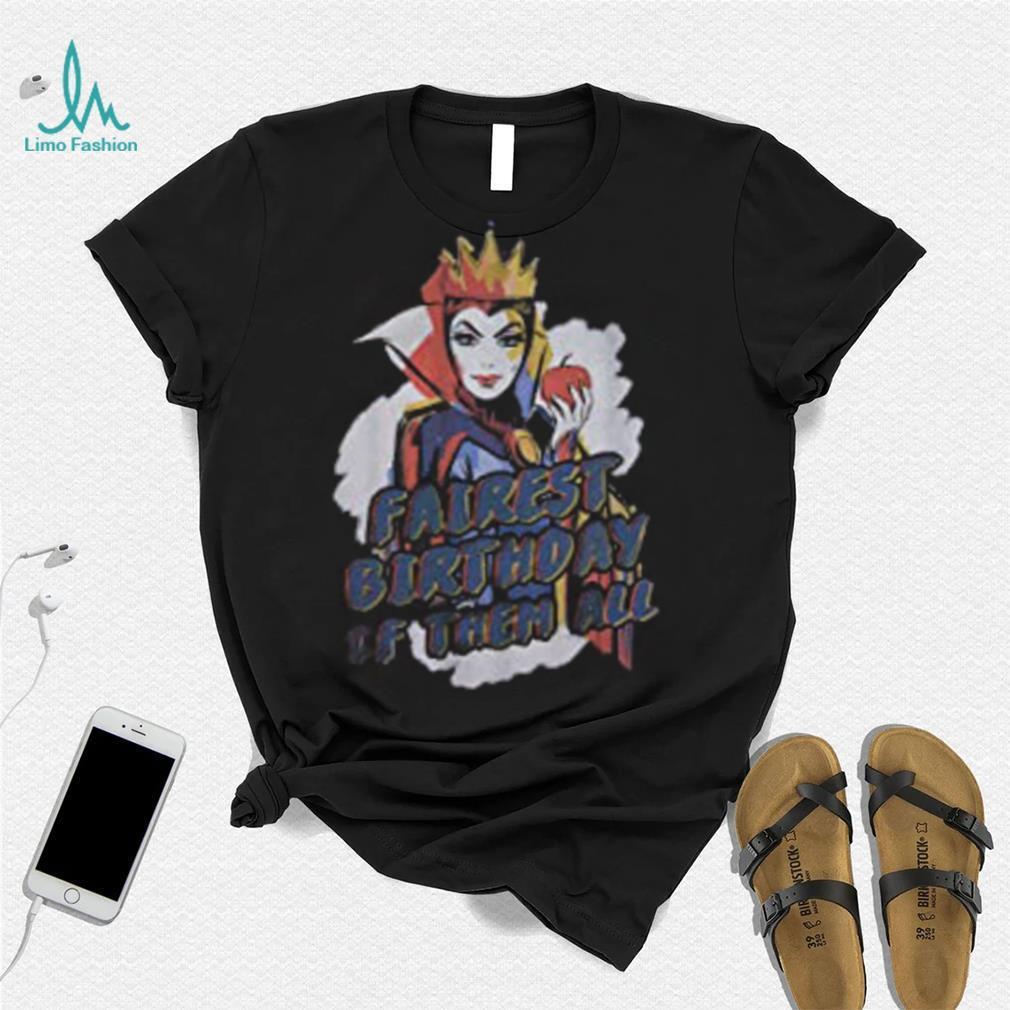 Disney Villains Birthday Queen Men's Tops Short Sleeve Tee Shirt Disney Villains Birthday Queen Men's Tops Short Sleeve Tee Shirt