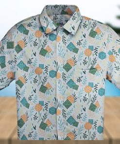 Dnd Dice Plants Shirt Hawaiian Button Up