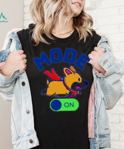 Dog Mode on Corgi running shirt