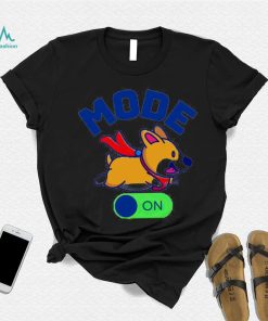 Dog Mode on Corgi running shirt