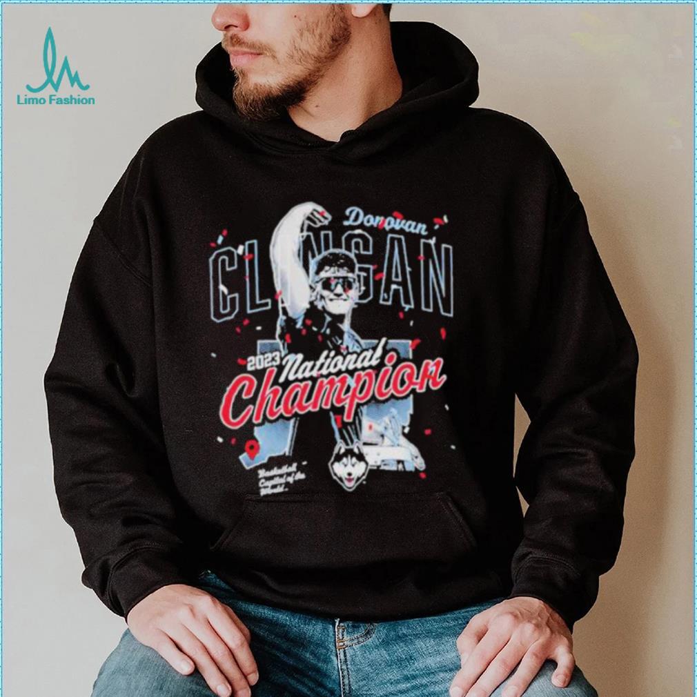 Donovan Clingan UConn Huskies 2023 National Champion shirt Donovan Clingan UConn Huskies 2023 National Champion shirt