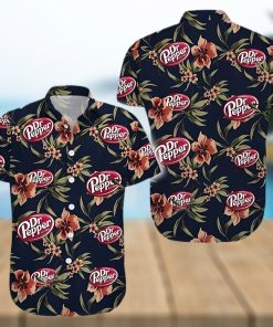 Dr Pepper Hawaiian Shirt Man