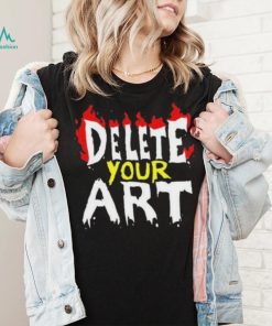 Drawfee Show Delete Your Art Shirt