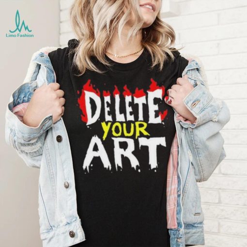 Drawfee Show Delete Your Art Shirt